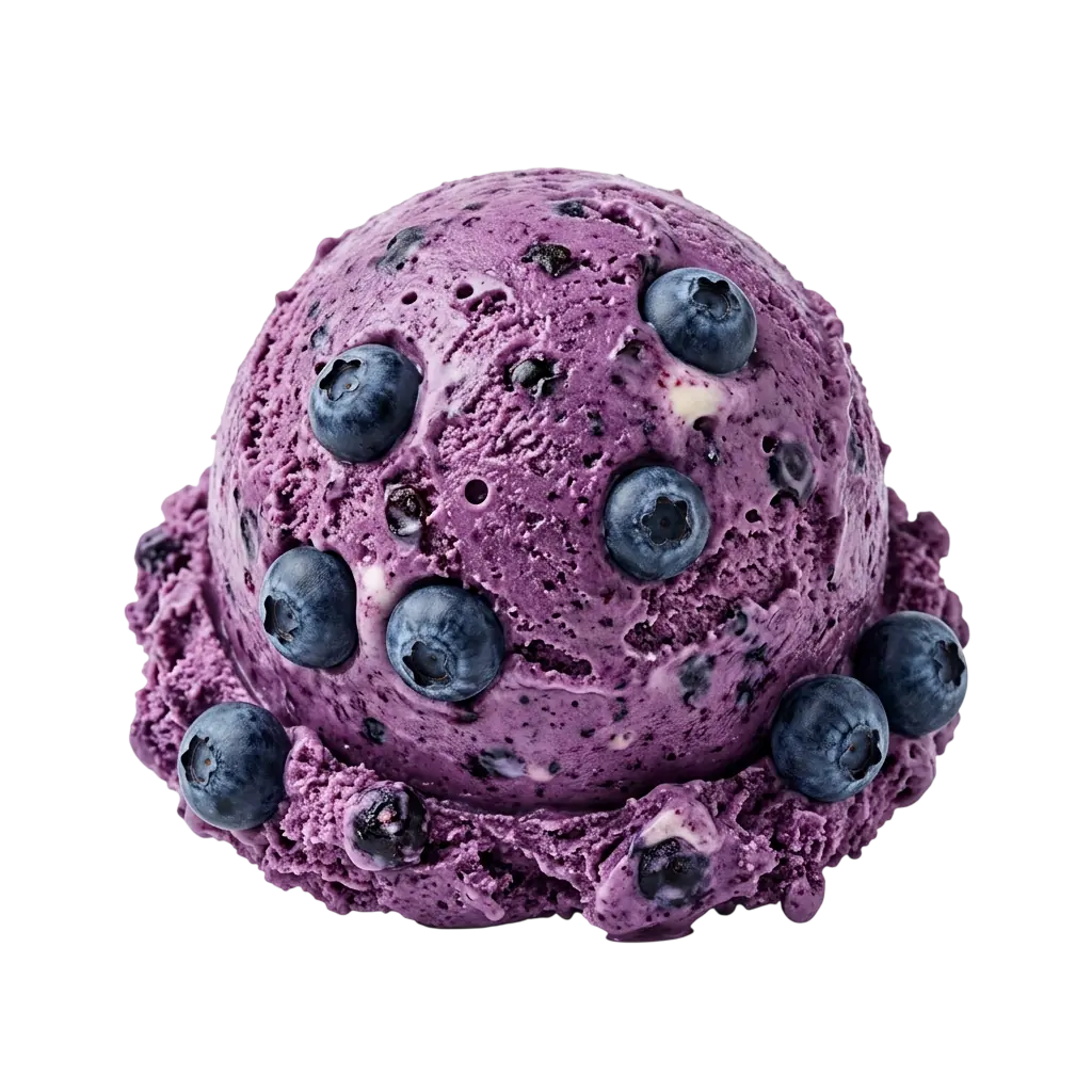 Bola de helado de Arándano Salvaje