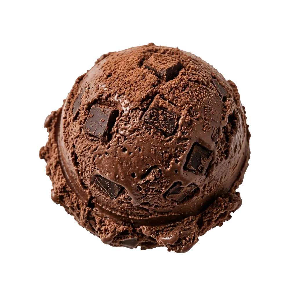 Bola de helado de Chocolate Suizo