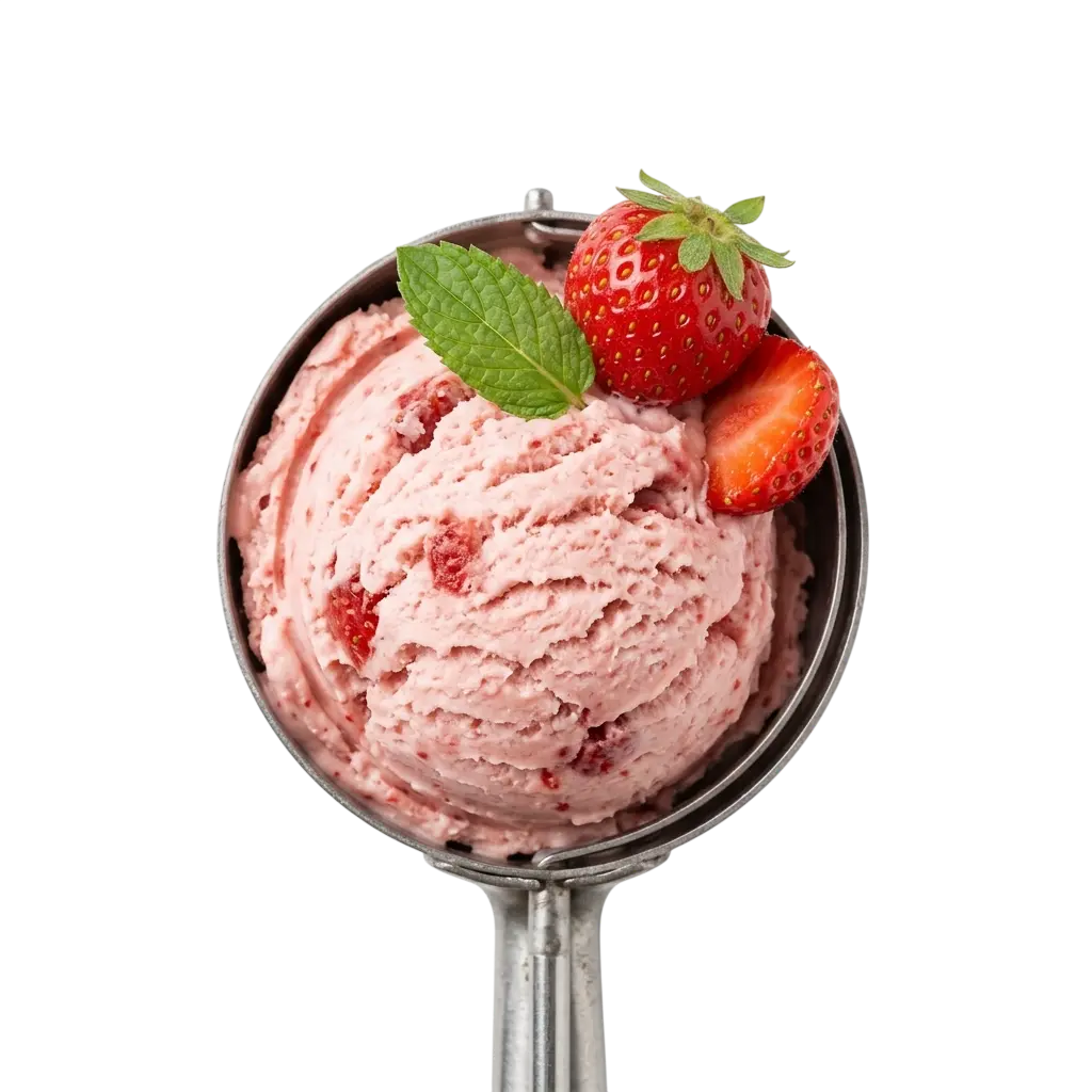Bola de helado de Fresa Loca