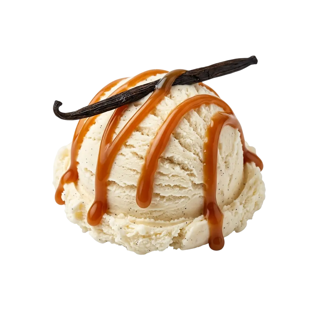 Bola de helado de Vainilla Vintage
